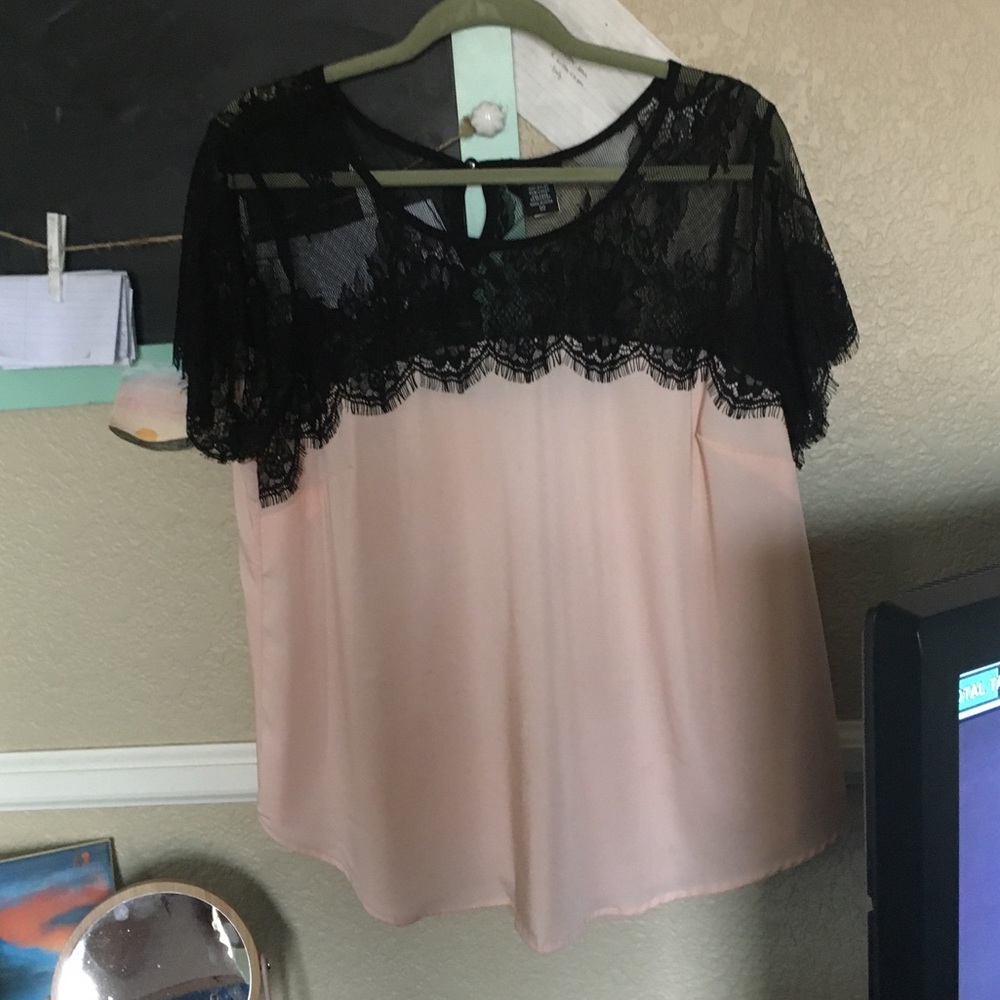 Blush and Lace Torrid Top